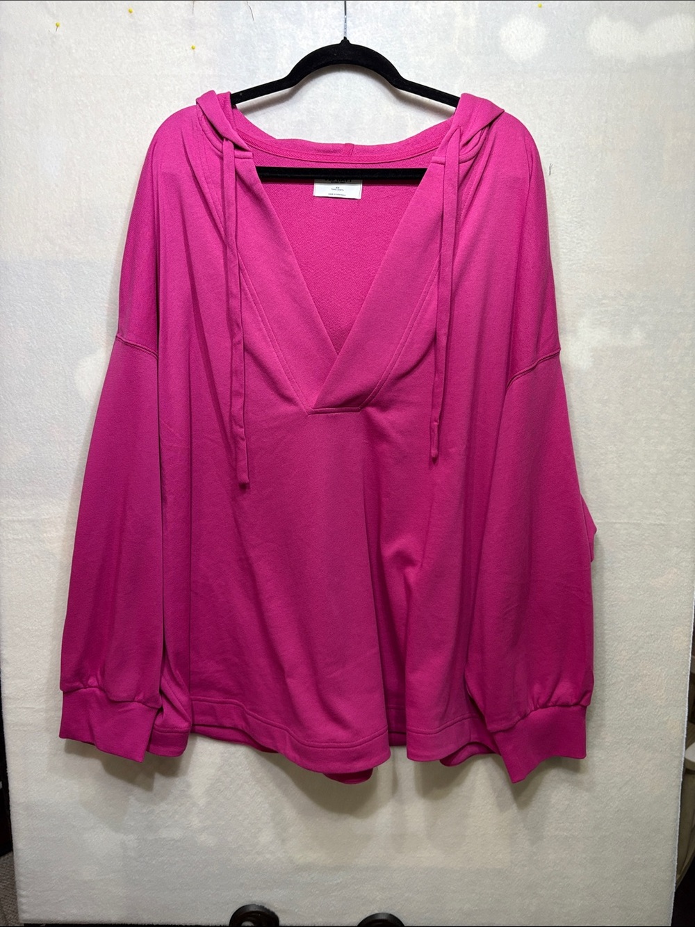 Old Navy 4X Hooded Bubblegum pink Sweatshirt NWOT